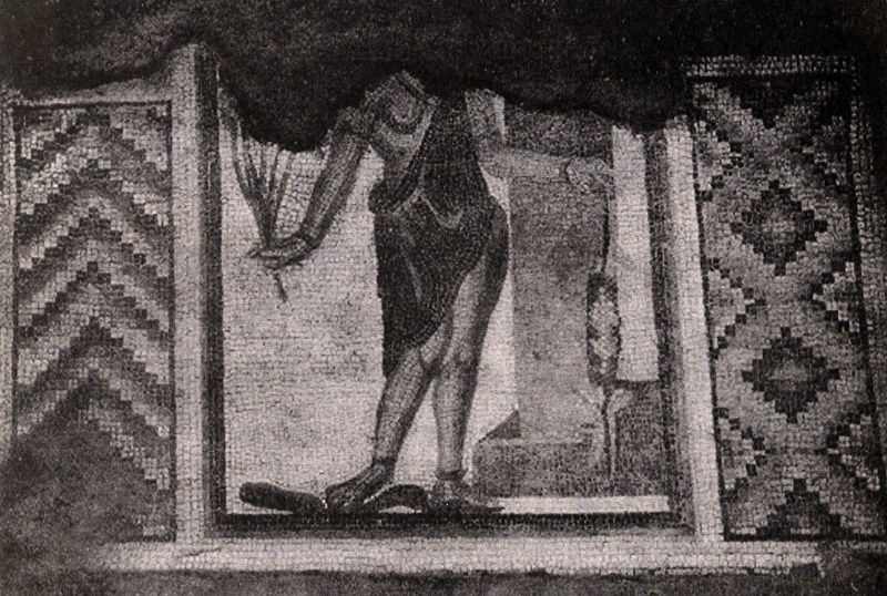 موزاییكهای تالار موزاییك  بیشاپور