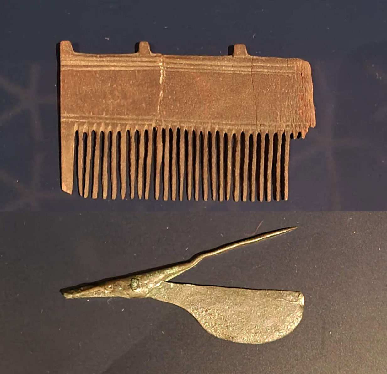 شانه سر چوبی