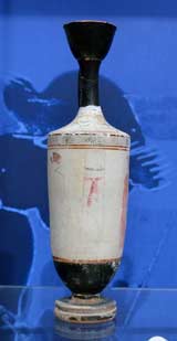 سفال آتیک - تدفین