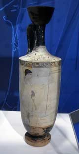 سفال آتیک - تدفین