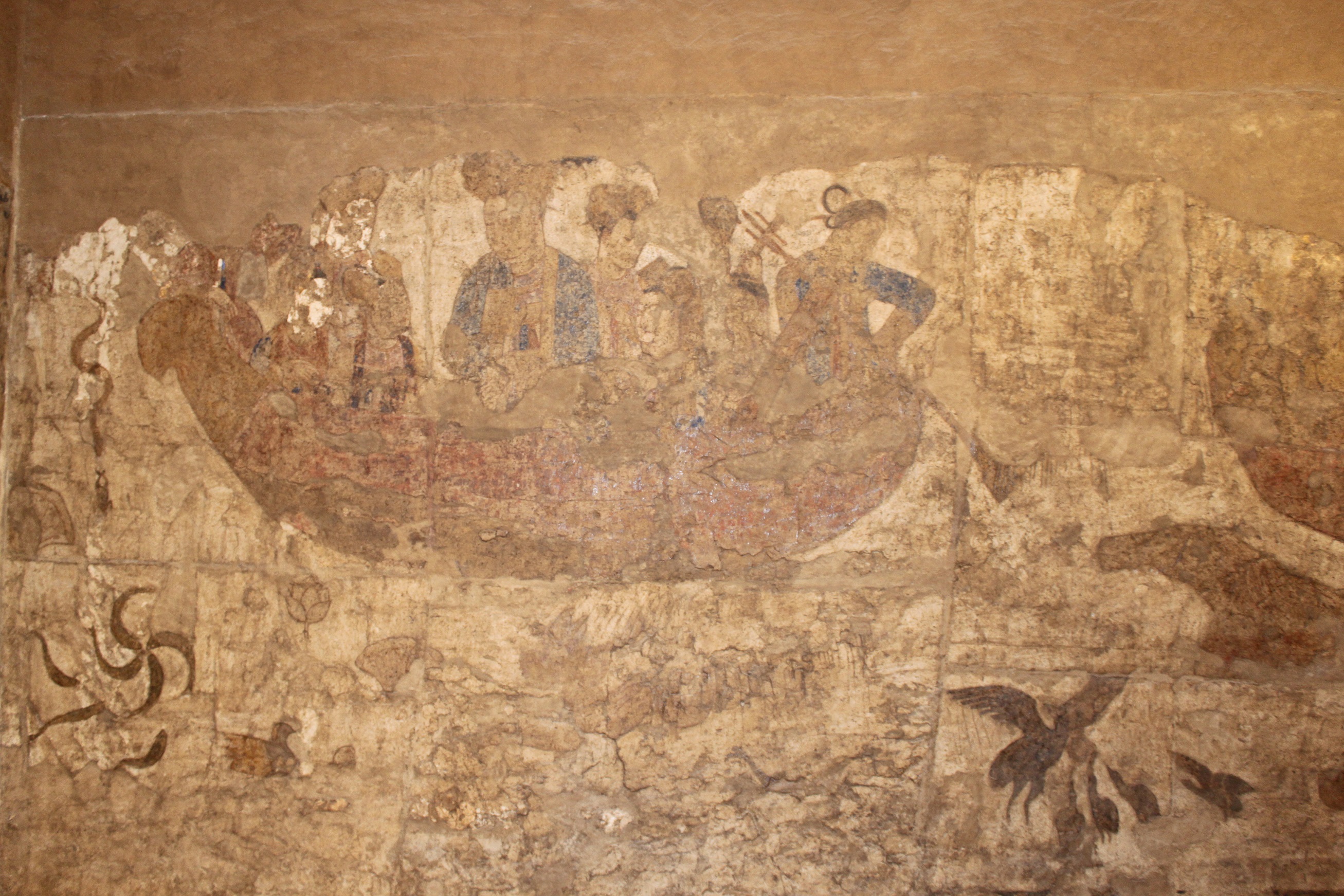 زن چینی در قایق