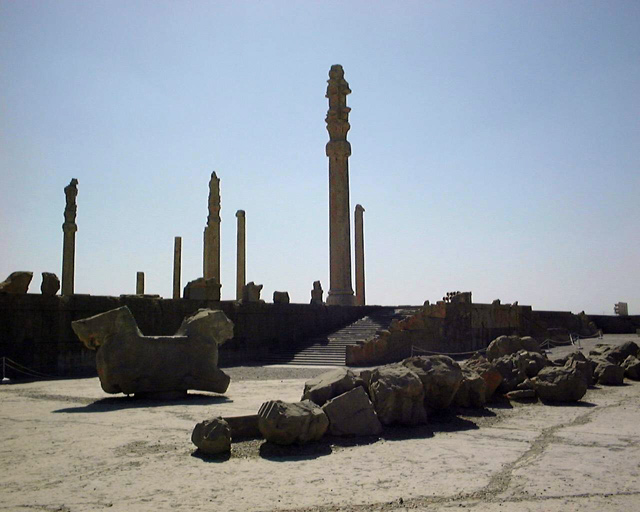  کاخ آپادانا تخت جمشید