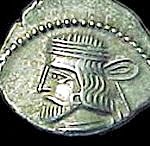 Coin of the Parthian king Orodes II.