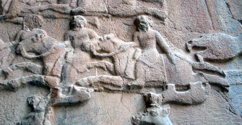 سنگ نگاره های تاق بستان
